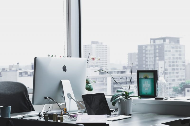 espaço de trabalho andar alto